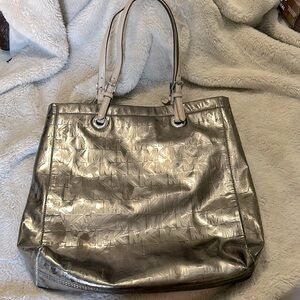Silver Michael Kors bag